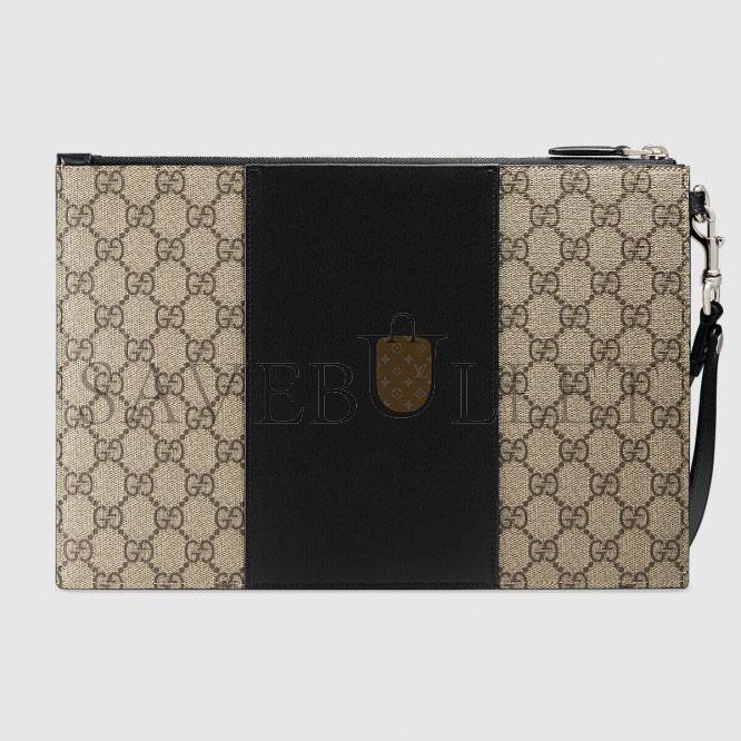 g*u*i gg Sup*e pouch  495017 （30.5*21*1.5cm）