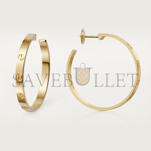CARTIER LOVE EARRINGS B8028200