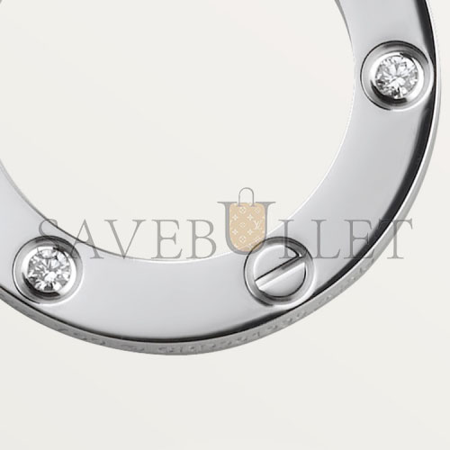 CARTIER LOVE NECKLACE, 3 DIAMONDS B7014600