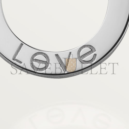 CARTIER LOVE NECKLACE, 3 DIAMONDS B7014600