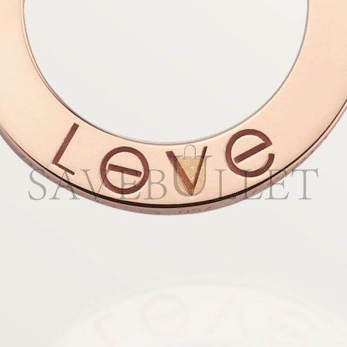 CARTIER LOVE NECKLACE, 3 DIAMONDS B7014700