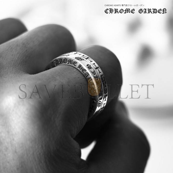 CHR*ME HE*RTS 3MM THE ROLLING STONES B*TCH SPACER RING