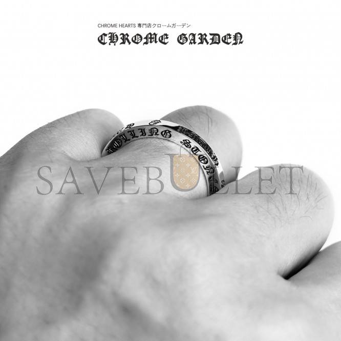 CHR*ME HE*RTS 3MM THE ROLLING STONES B*TCH SPACER RING