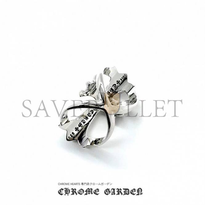 CHR*ME HE*RTS CROSS HOLLOW RING