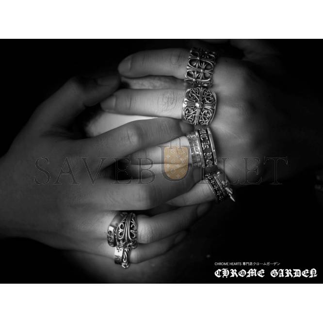 CHR*ME HE*RTS FUCK YOU SPINNER RING