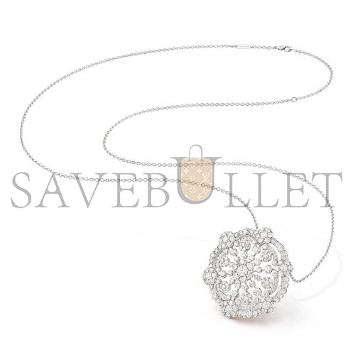 VAN CLEEF ARPELS SNOWFLAKE CLIP AND PENDANT - PLATINUM, DIAMOND VCARP39900