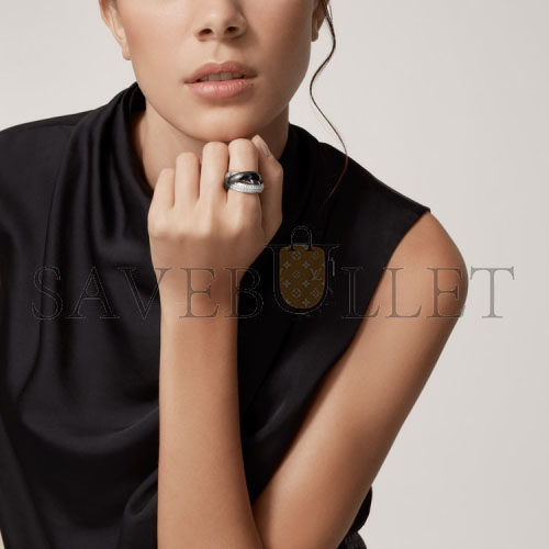 CARTIER TRINITY RING, CERAMIC, LM N4242700