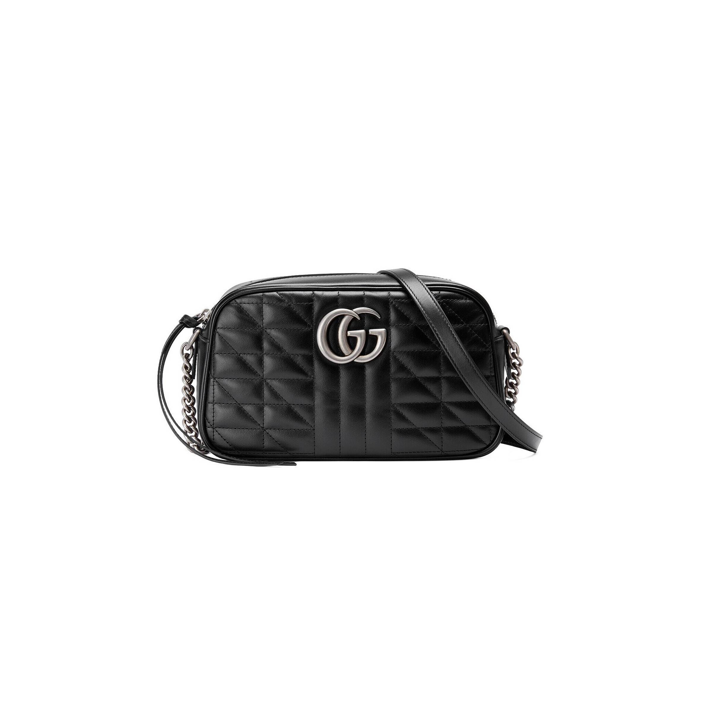 G*u*i gg marmont small shoulder bag  ‎447632 (24*13*7cm)