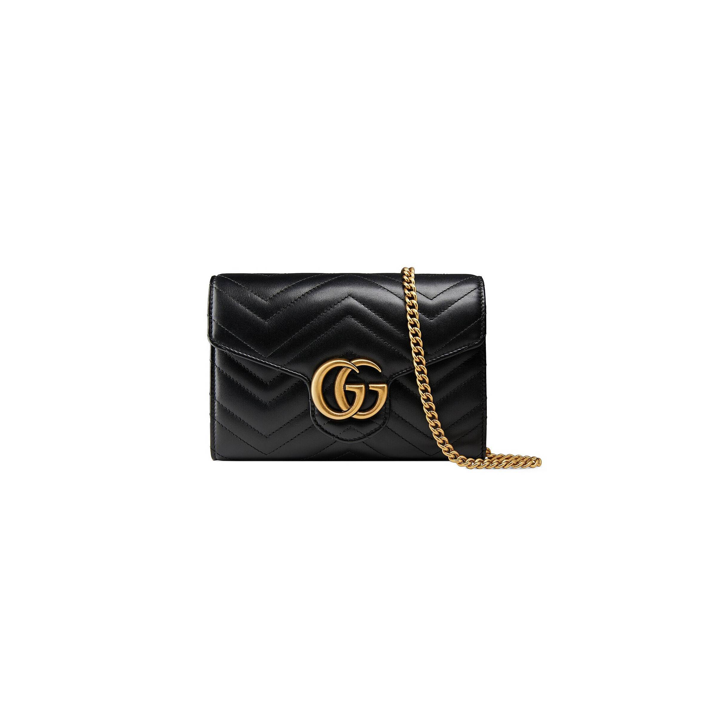 G*u*i gg marmont matelassÉ mini bag  474575 (20*13*6cm)