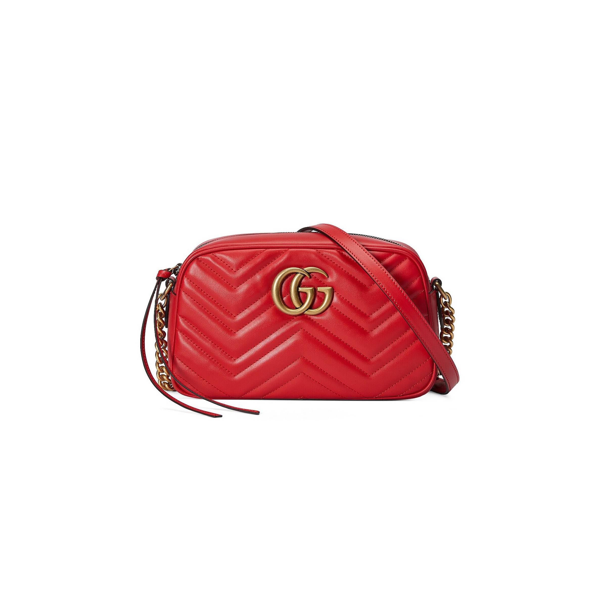 G*u*i gg marmont matelassÉ small shoulder bag  25988499 (24*13*7cm)