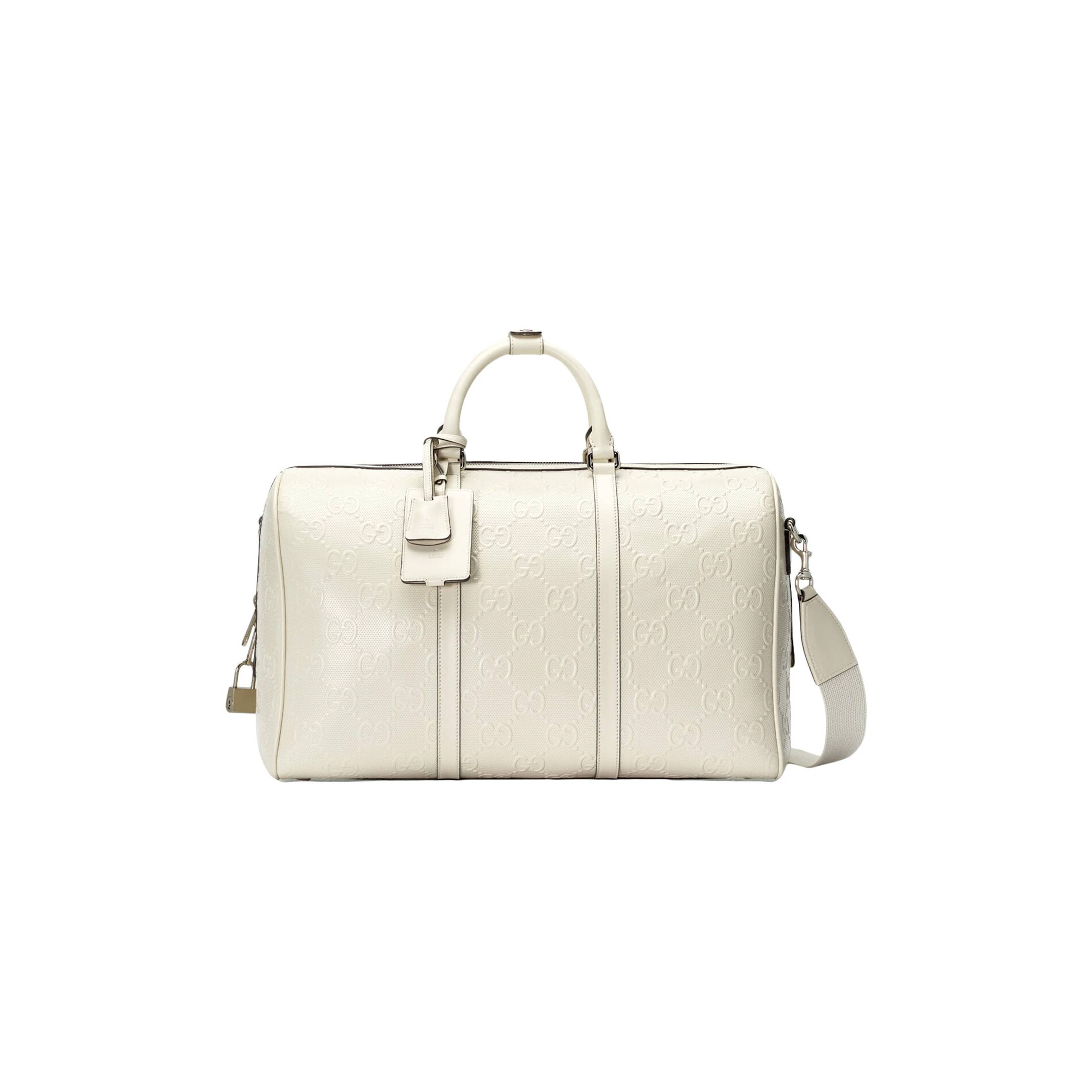 G*u*i gg embossed duffle bag 625768 (44.5*28*24.5cm)