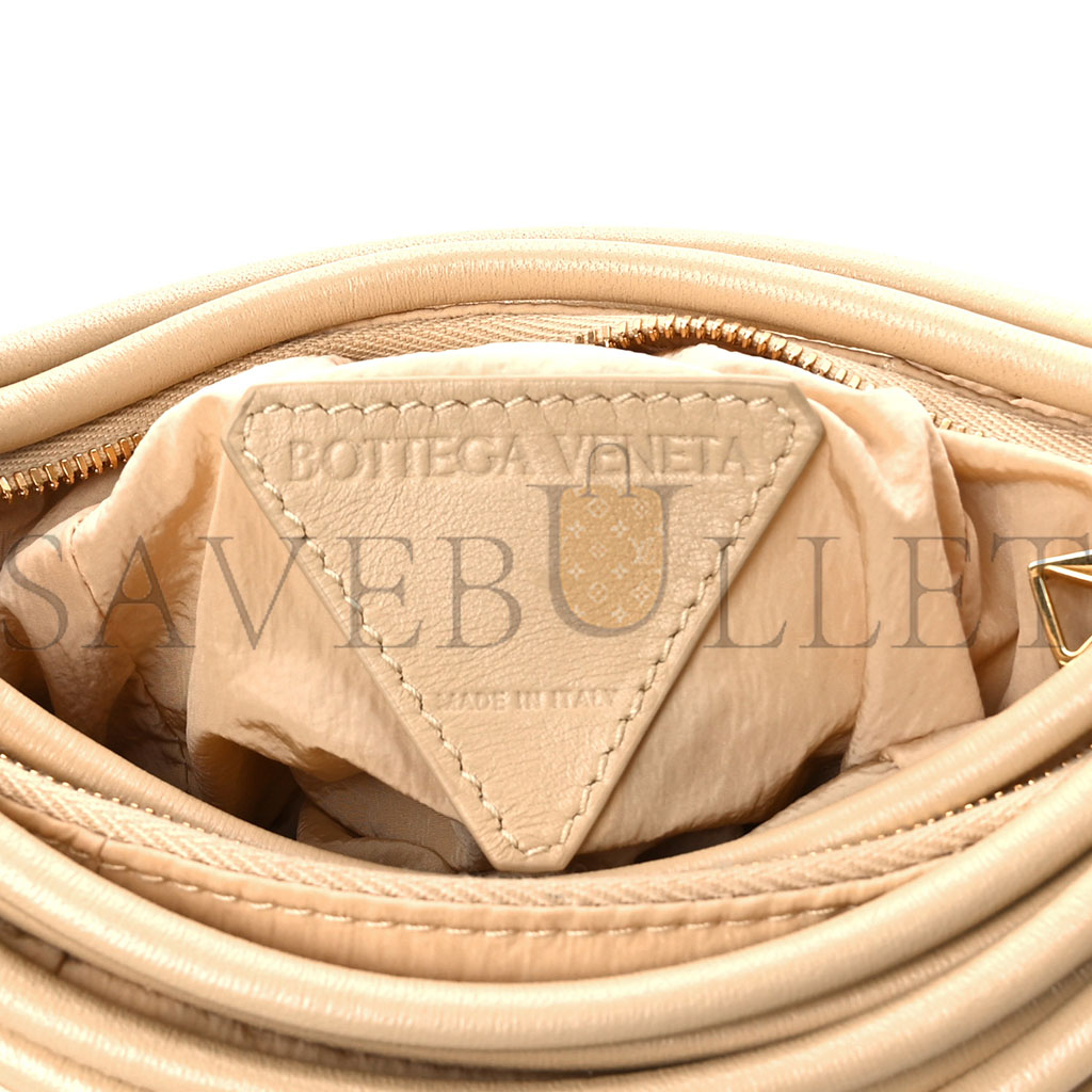 bo*te*ga Ve*ne*ta nappa mini tubular double knot porridge (26*10*9cm)