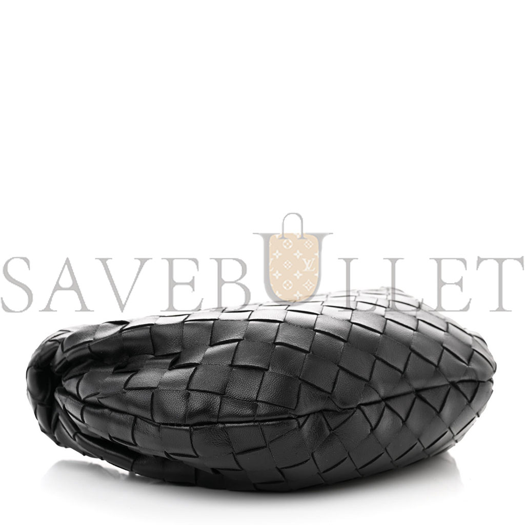 bo*te*ga Ve*ne*ta nappa intrecciato mini jodie black (21*14*3cm)