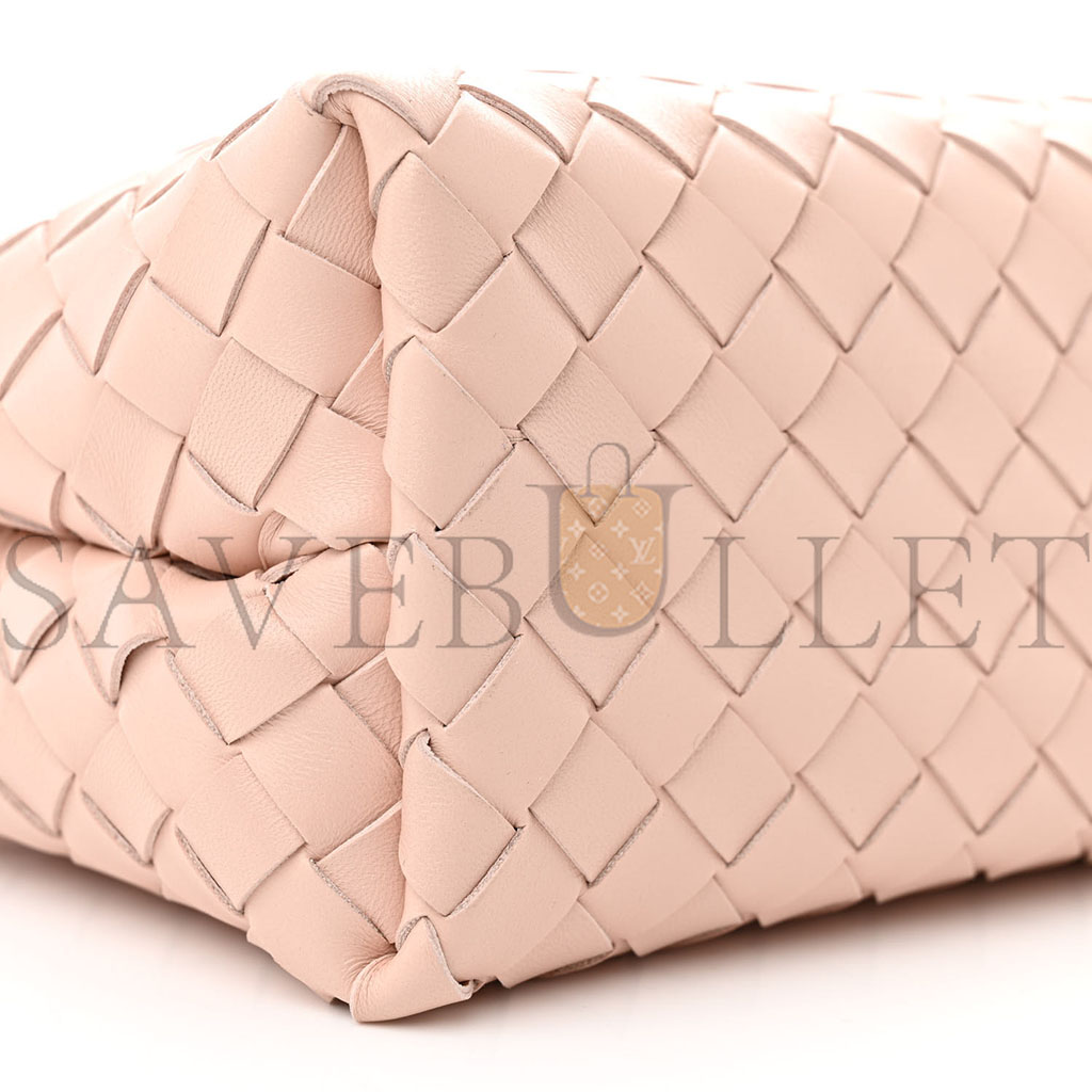 bo*te*ga Ve*ne*ta nappa intrecciato small andiamo shoulder bag lotus (25*20*10cm)