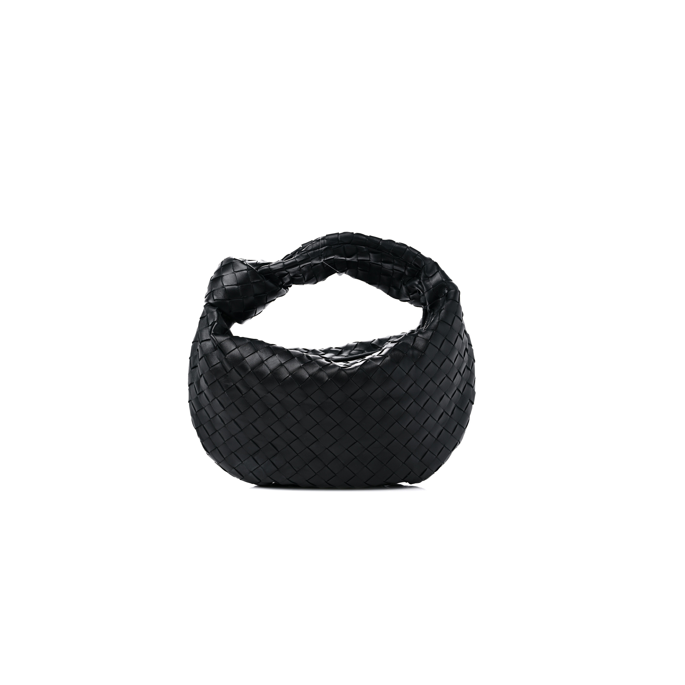 bo*te*ga Ve*ne*ta nappa intrecciato teen jodie hobo black (36*20*10cm)