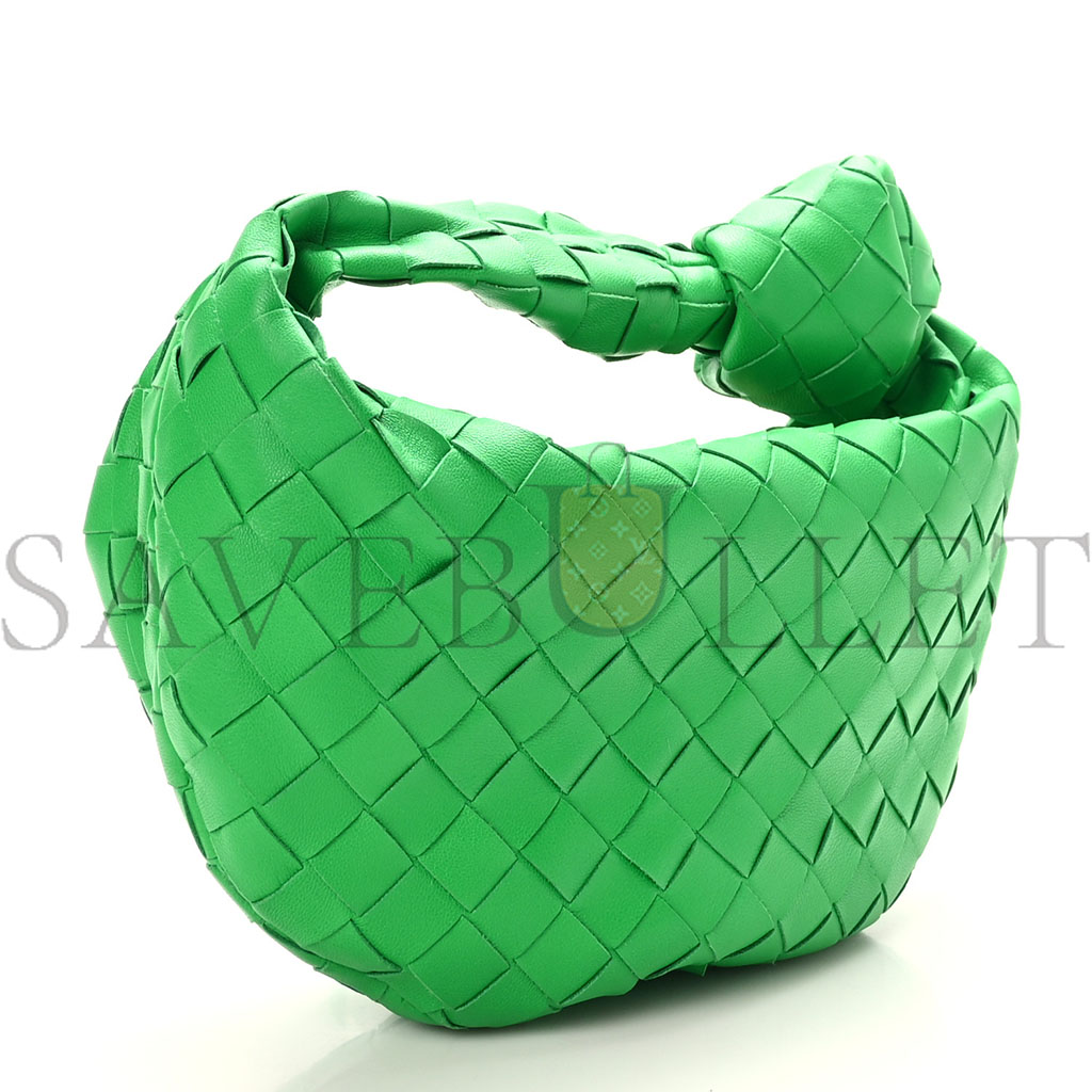 bo*te*ga Ve*ne*ta nappa intrecciato mini jodie parakeet (25*17*8cm)