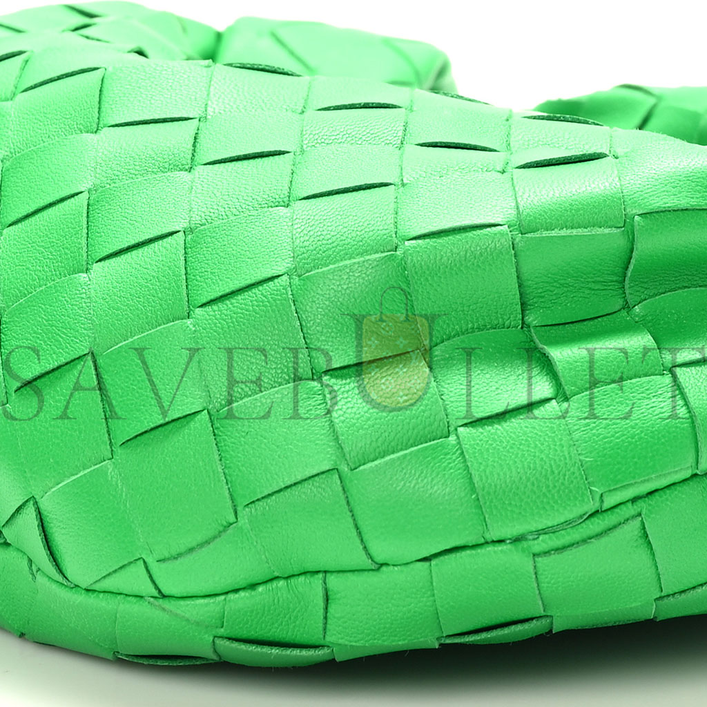 bo*te*ga Ve*ne*ta nappa intrecciato mini jodie parakeet (25*17*8cm)