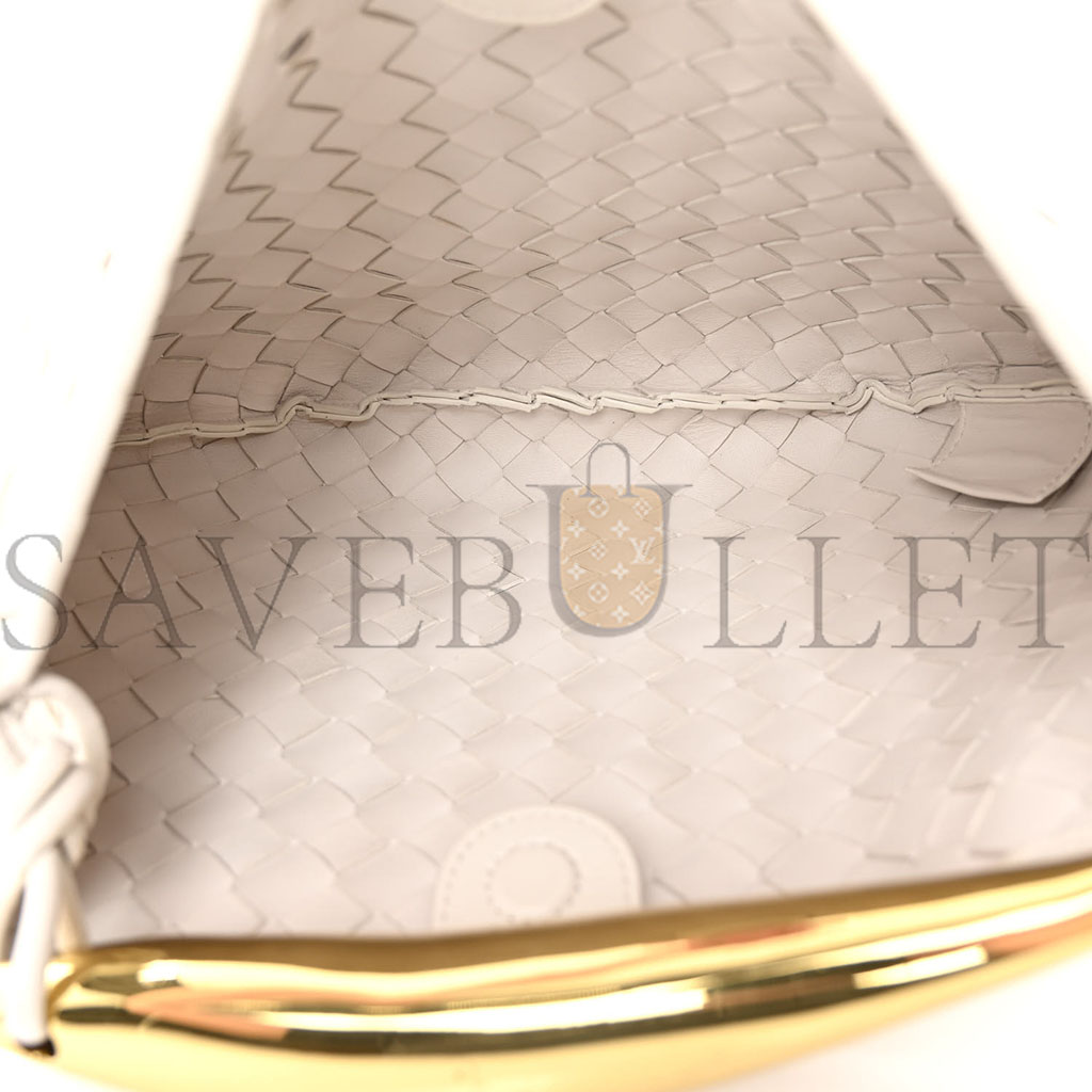 bo*te*ga Ve*ne*ta nappa intrecciato sardine bag chalk (36*23*3cm)