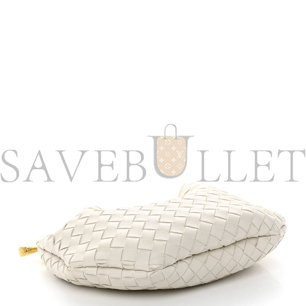 bo*te*ga Ve*ne*ta nappa intrecciato sardine bag chalk (36*23*3cm)