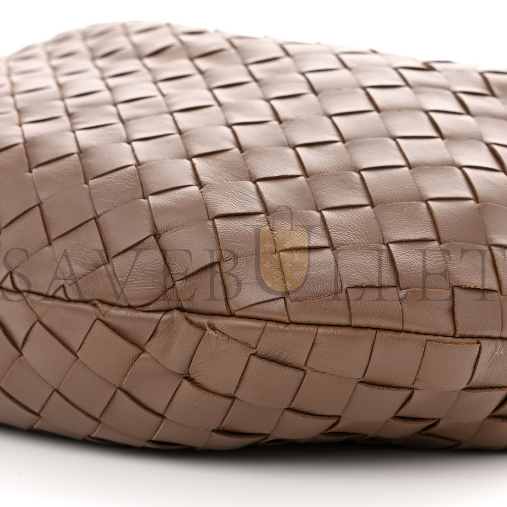 bo*te*ga Ve*ne*ta nappa intrecciato teen jodie dark taupe (33*23*5cm)