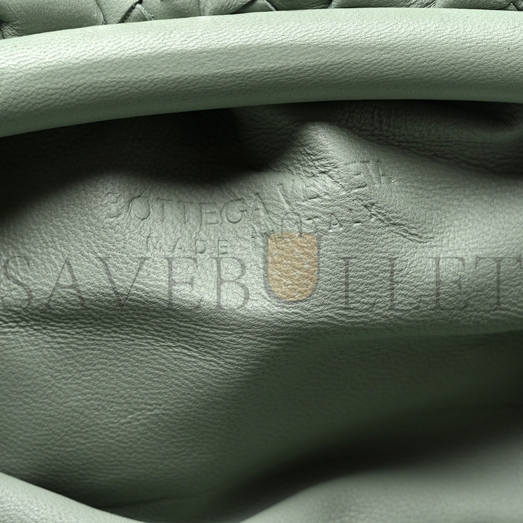 bo*te*ga Ve*ne*ta nappa intrecciato teen pouch sage  (30*18*8cm)