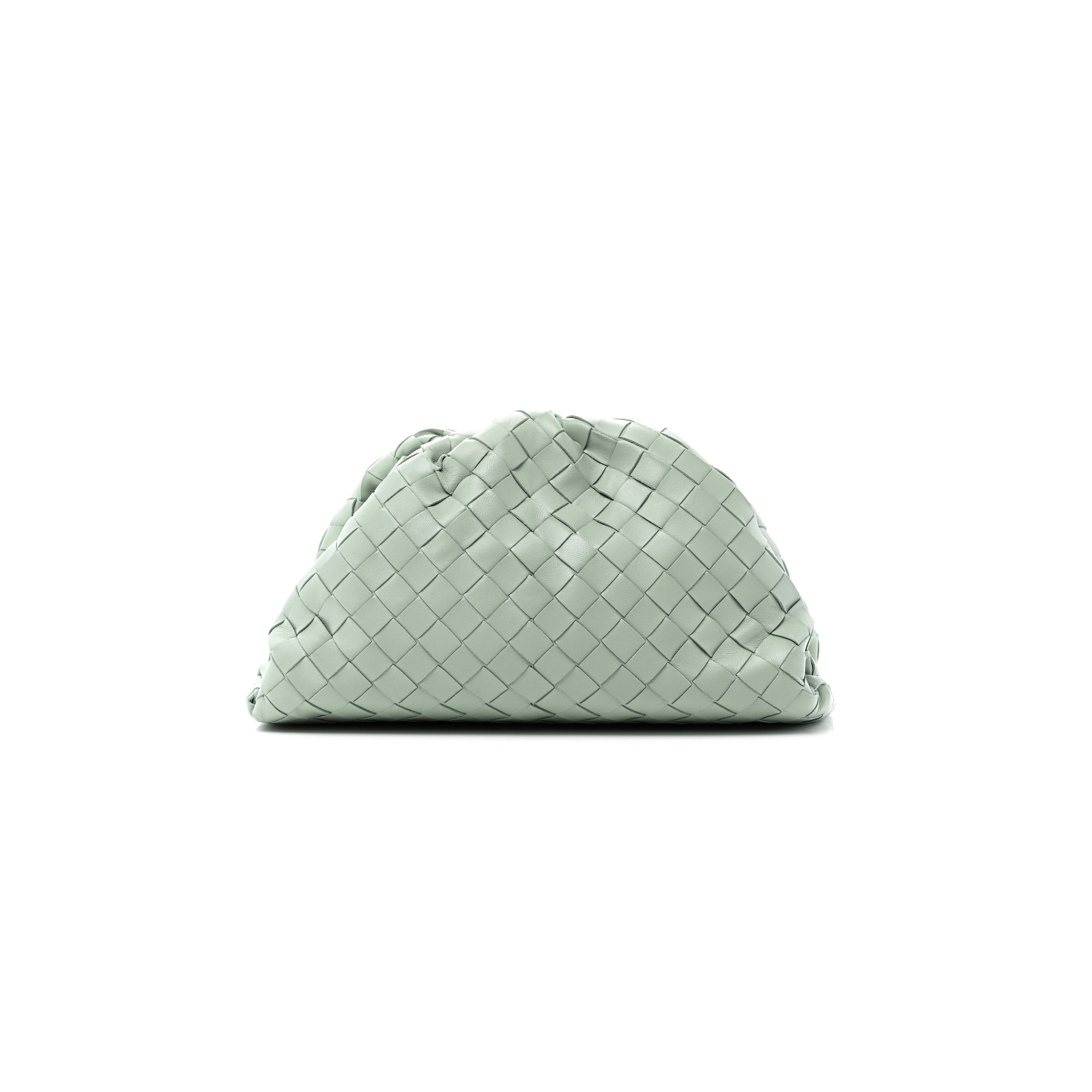 bo*te*ga Ve*ne*ta nappa intrecciato teen pouch sage  (30*18*8cm)