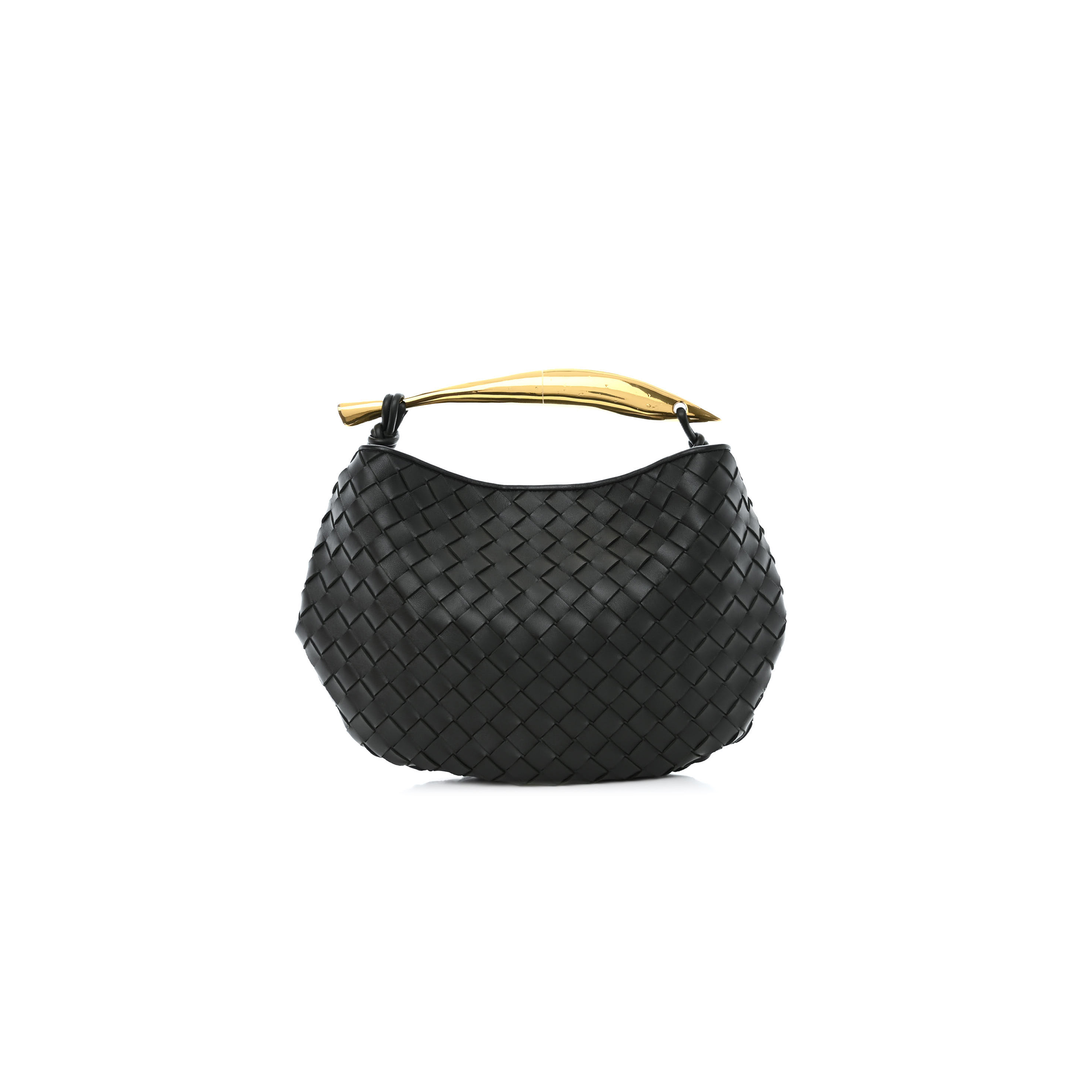 bo*te*ga Ve*ne*ta nappa intrecciato sardine bag black  (36*23*4cm)