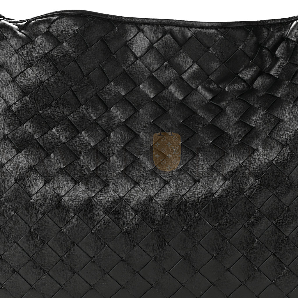 bo*te*ga Ve*ne*ta nappa intrecciato small hop black  (45*29*4cm)