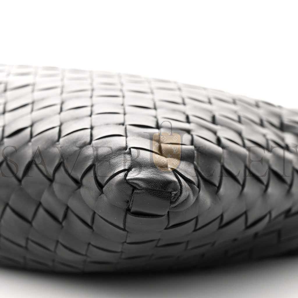 bo*te*ga Ve*ne*ta nappa intrecciato small hop black  (45*29*4cm)
