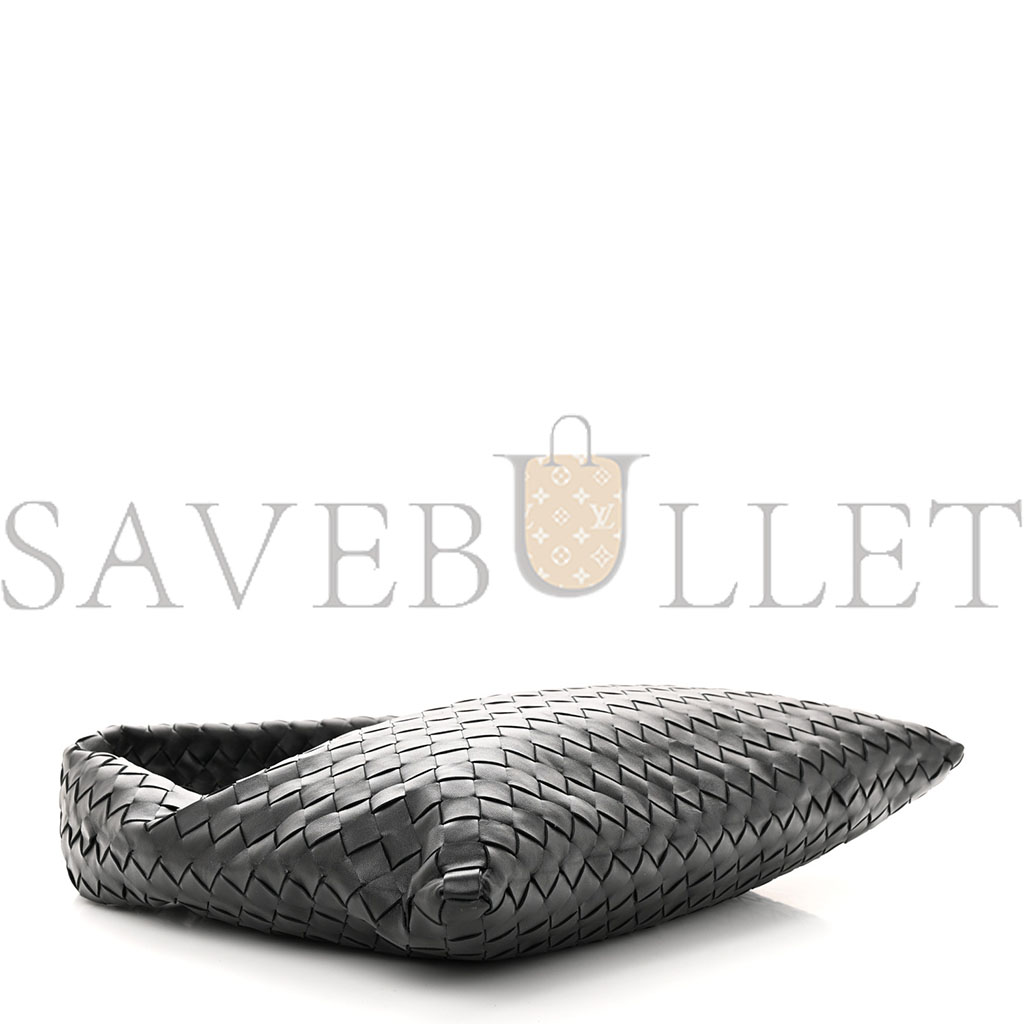 bo*te*ga Ve*ne*ta nappa intrecciato small hop black  (45*29*4cm)