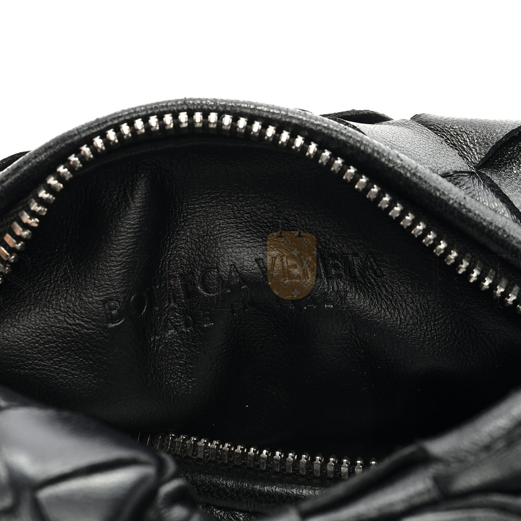 bo*te*ga Ve*ne*ta nappa intrecciato candy jodie black  (17*16*5cm)