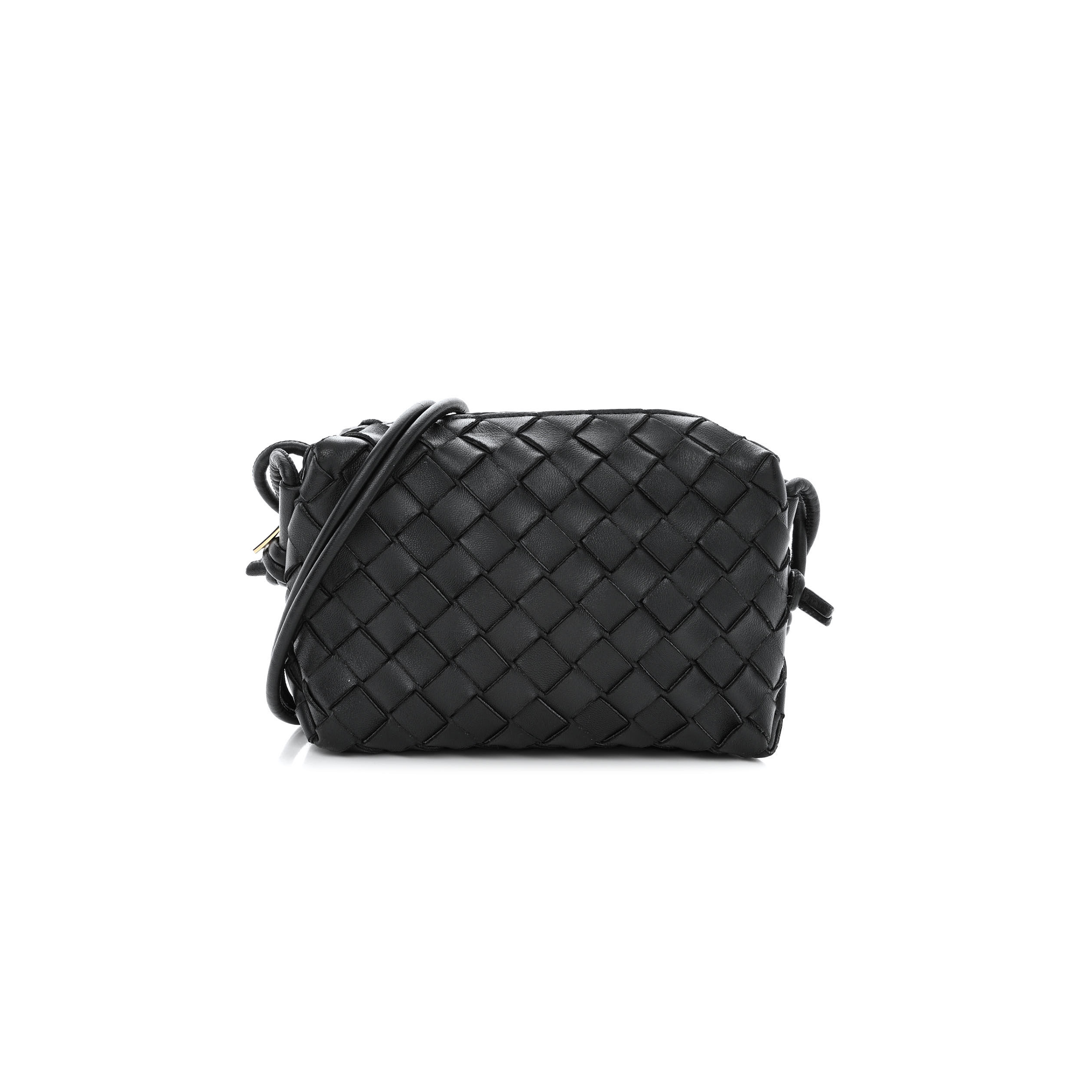 bo*te*ga Ve*ne*ta nappa intrecciato mini loop camera bag space (17*13*7cm)