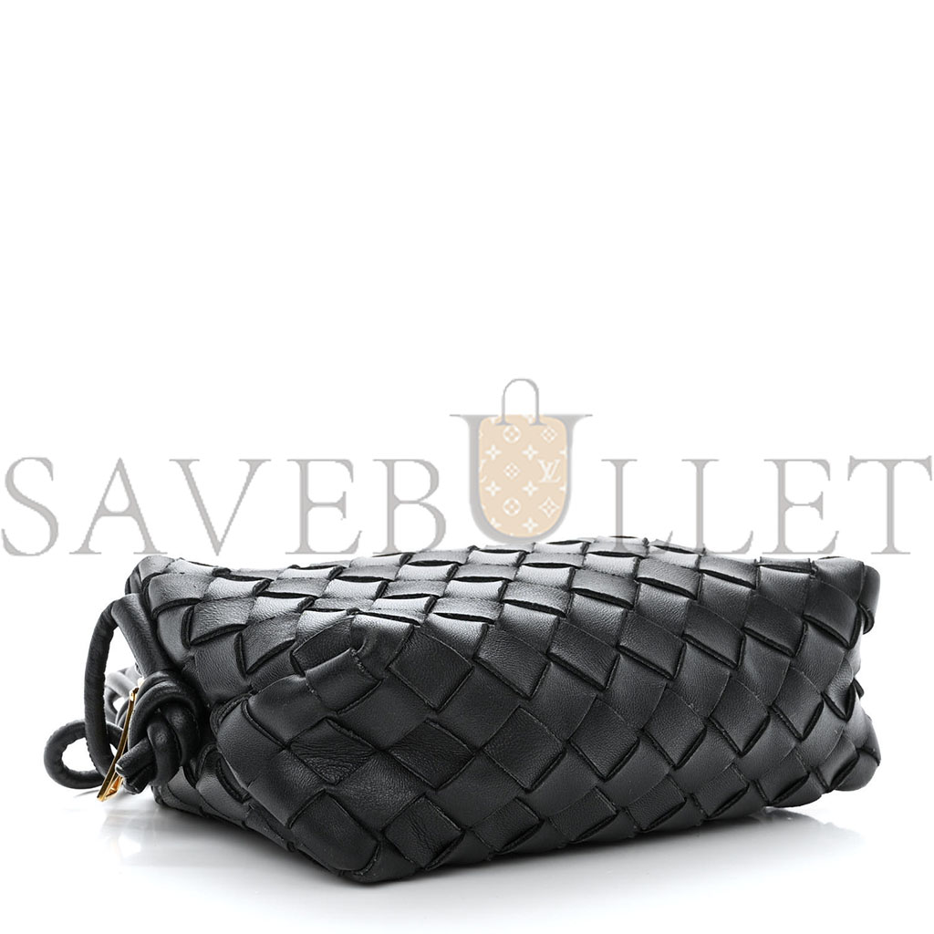 bo*te*ga Ve*ne*ta nappa intrecciato mini loop camera bag space (17*13*7cm)