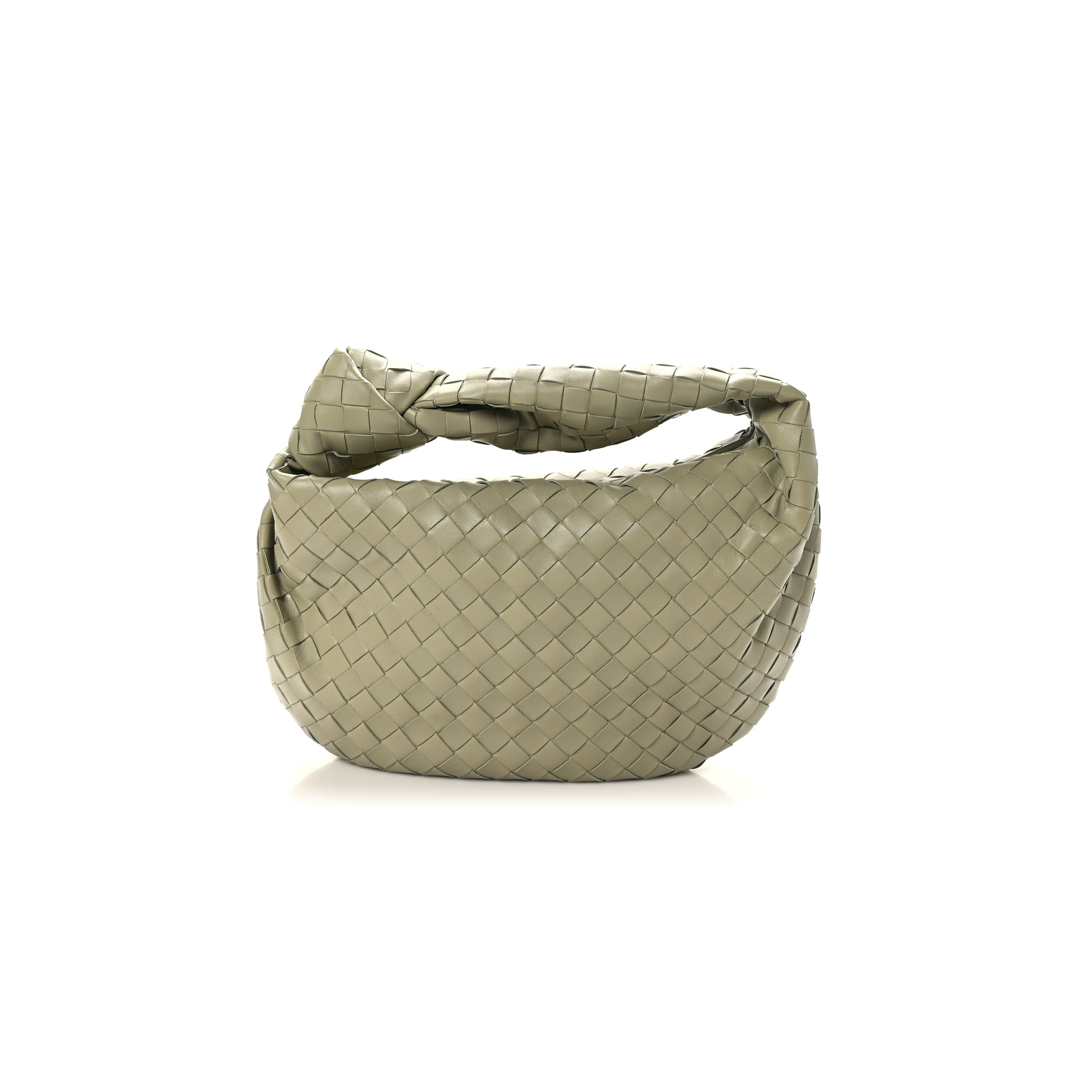bo*te*ga Ve*ne*ta nappa intrecciato teen jodie hobo travertine  (37*21*8cm)
