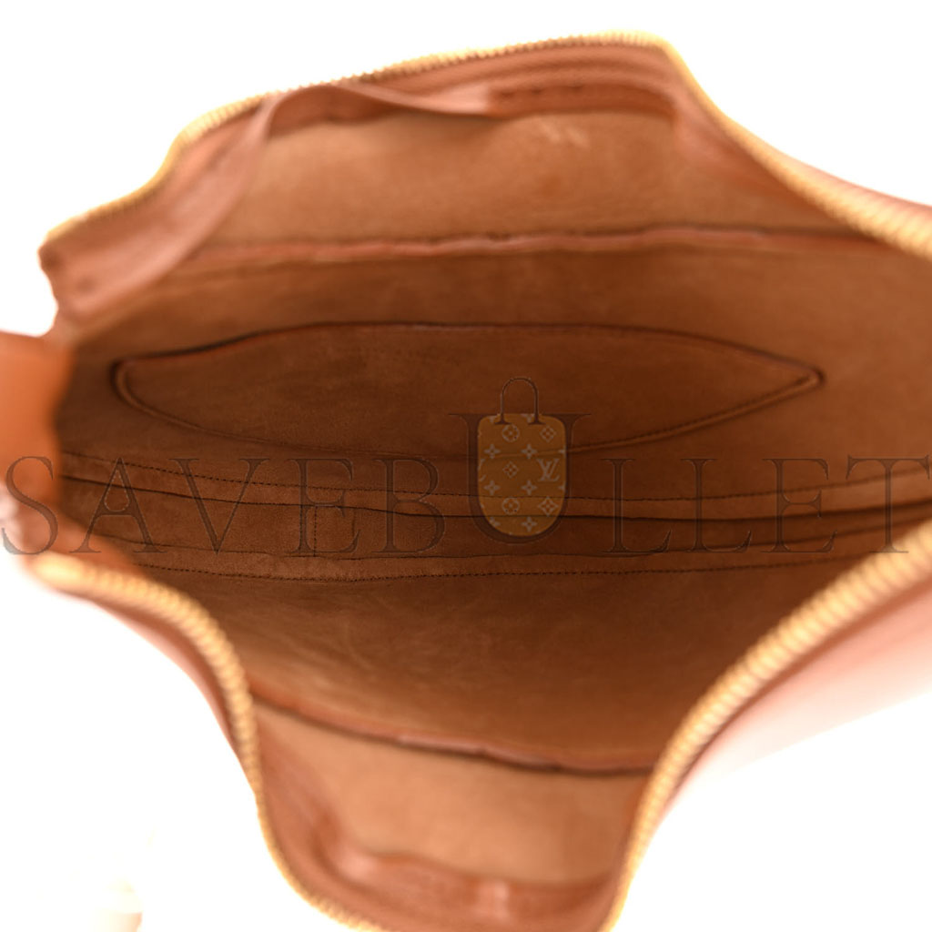 bo*te*ga Ve*ne*ta nappa intrecciato small drop shoulder bag wood  (34*23*6cm)