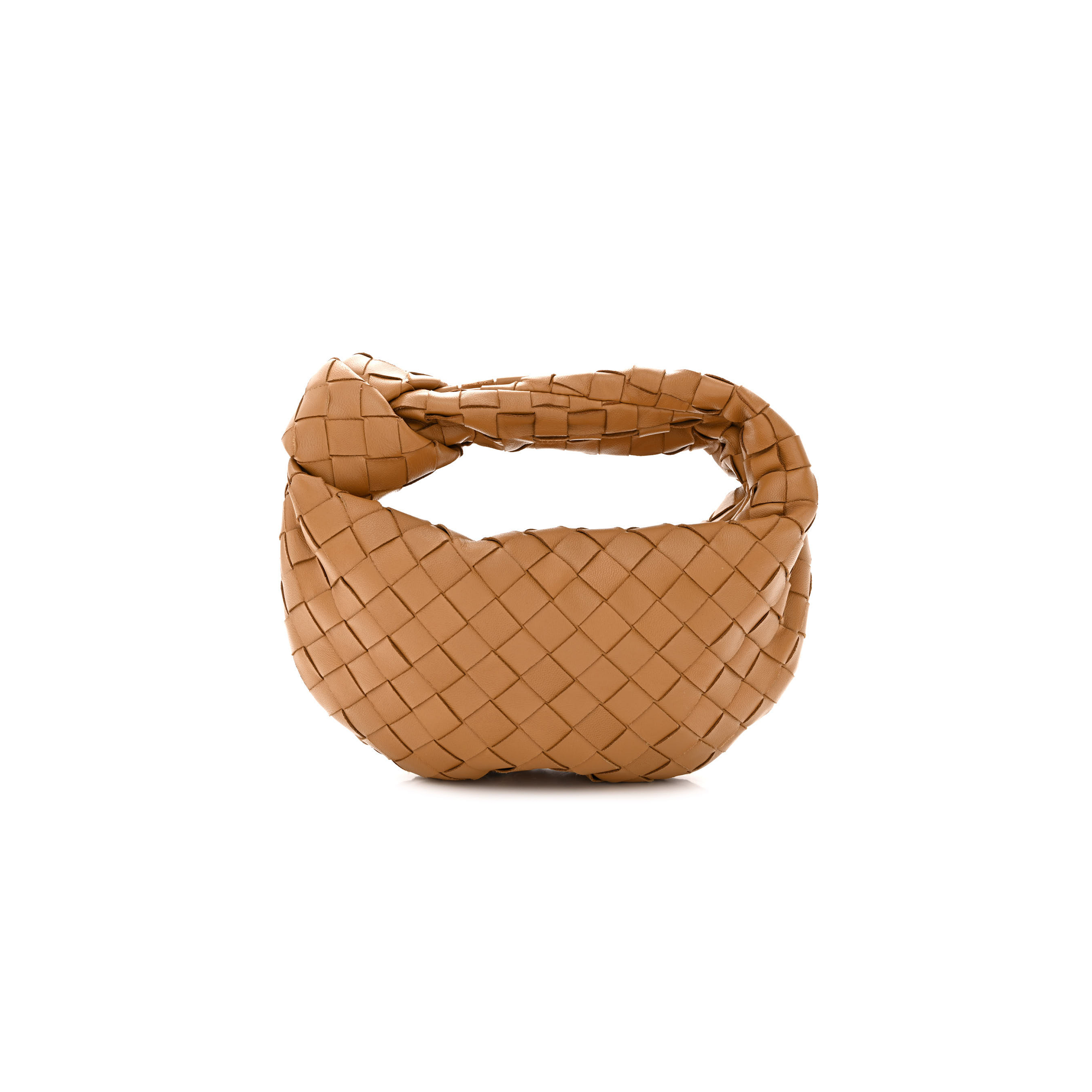 bo*te*ga Ve*ne*ta nappa intrecciato mini jodie caramel  (23*13*5cm)