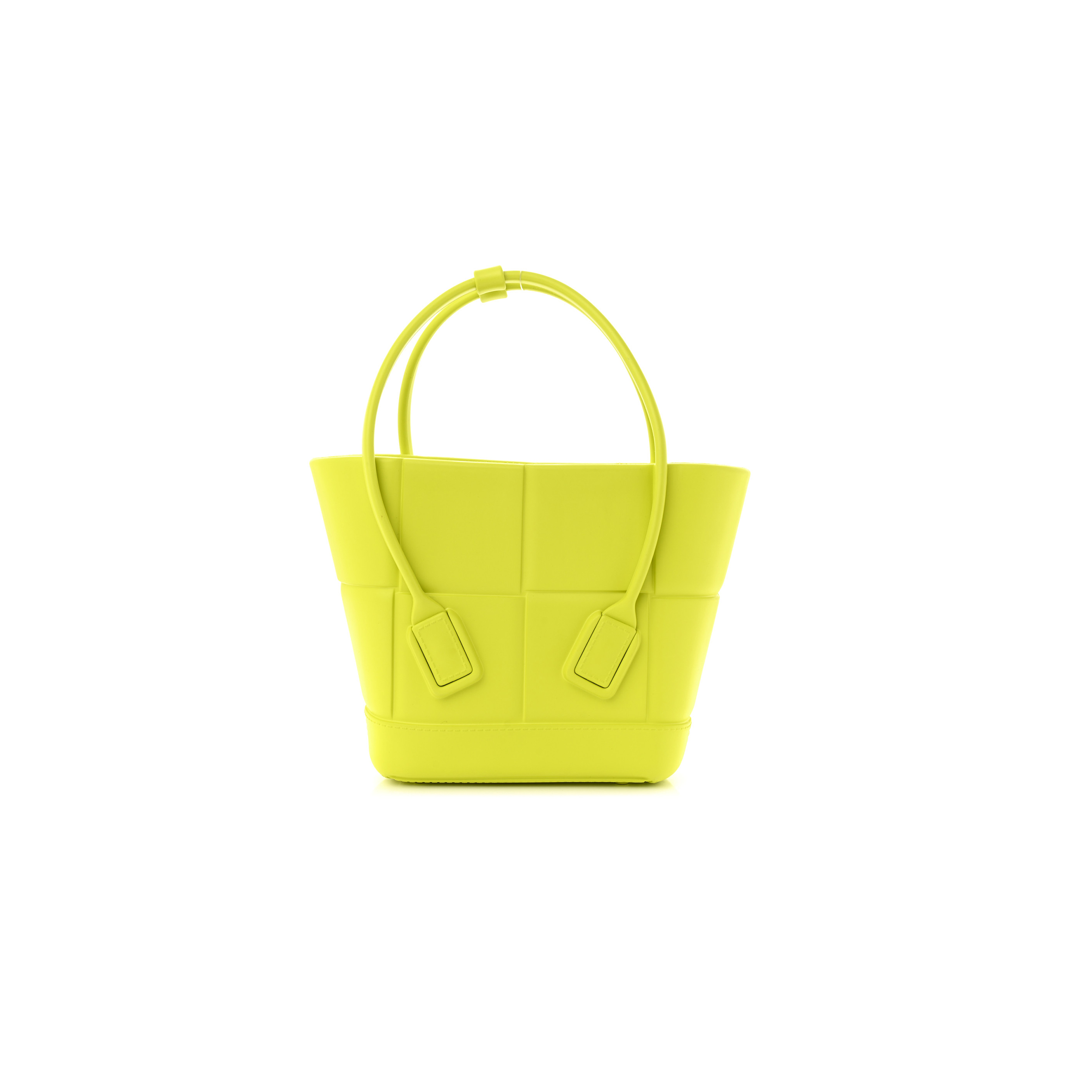 bo*te*ga Ve*ne*ta rubber maxi intrecciato mini arco kiwi green  (21*18*8cm)