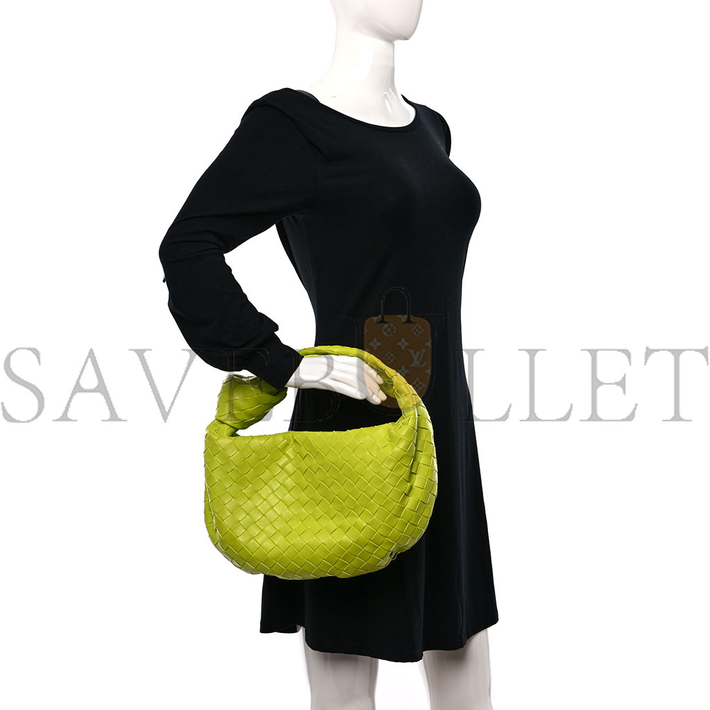 bo*te*ga Ve*ne*ta nappa intrecciato teen jodie hobo jodie kiwi  (36*20*13cm)