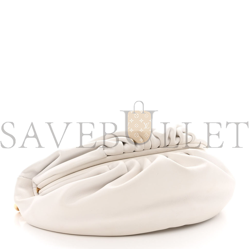 bo*te*ga Ve*ne*ta nappa the belt chain pouch chalk  (24*14*7cm)