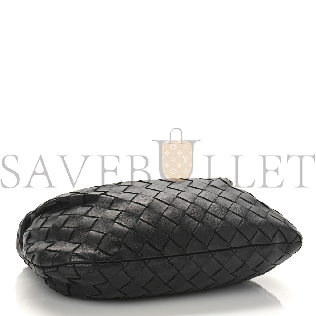 bo*te*ga Ve*ne*ta nappa intrecciato mini jodie black  (25*13*7cm)