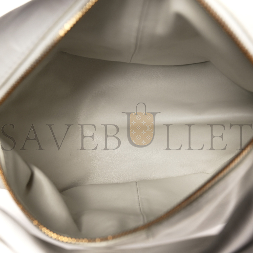 bo*te*ga Ve*ne*ta calfskin teen double knot hobo white  (25*13*12cm)