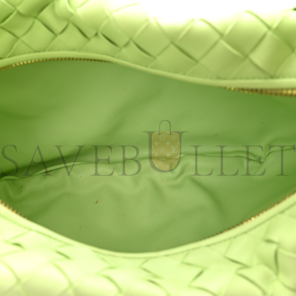 bo*te*ga Ve*ne*ta nappa intrecciato teen jodie hobo pistachio  (34*21*9cm)