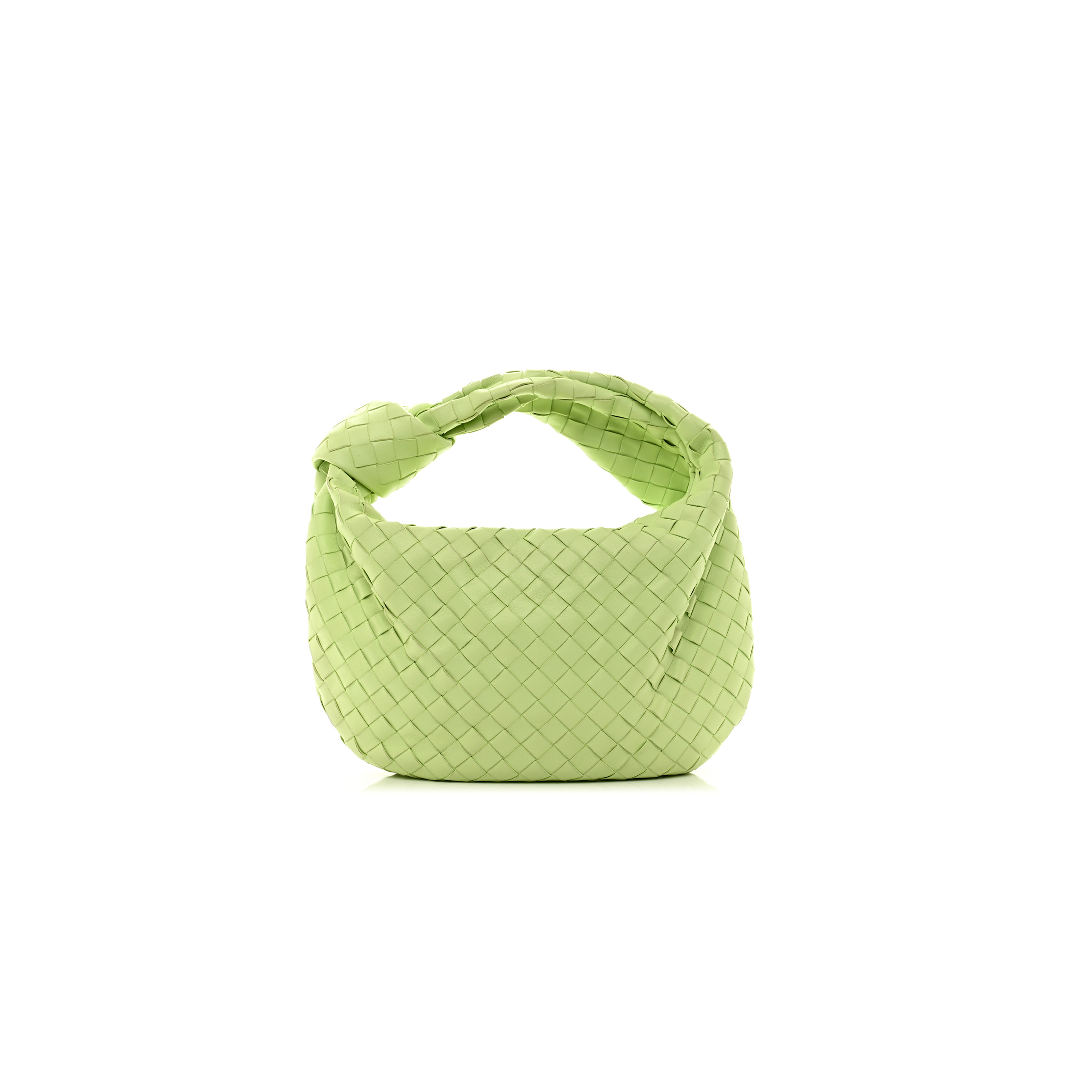 bo*te*ga Ve*ne*ta nappa intrecciato teen jodie hobo pistachio  (34*21*9cm)