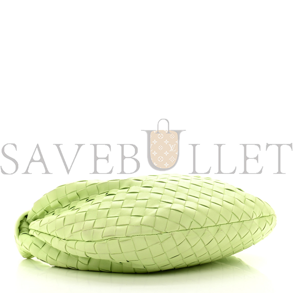 bo*te*ga Ve*ne*ta nappa intrecciato teen jodie hobo pistachio  (34*21*9cm)