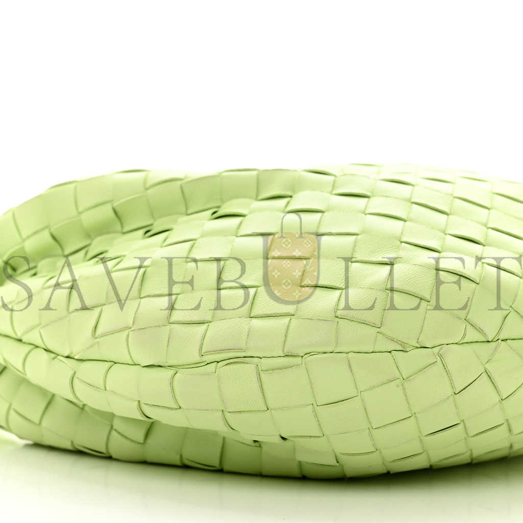 bo*te*ga Ve*ne*ta nappa intrecciato teen jodie hobo pistachio  (34*21*9cm)