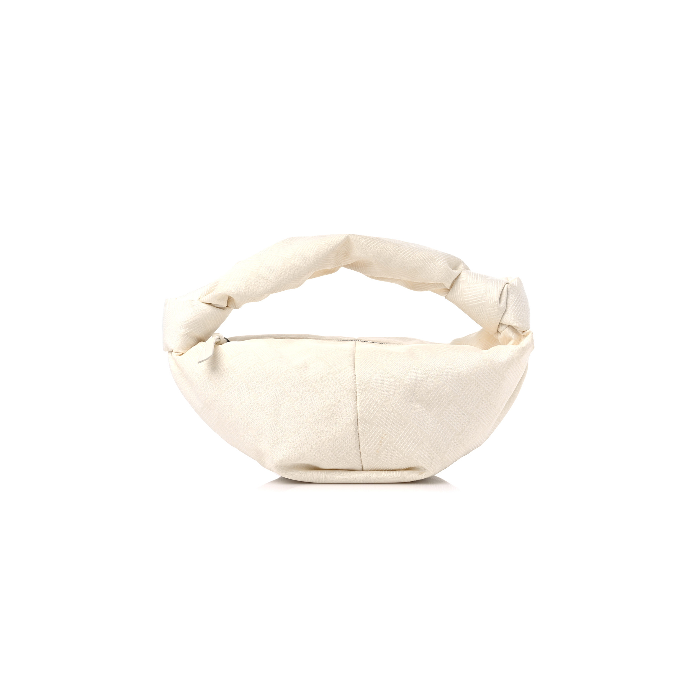 bo*te*ga Ve*ne*ta jacquard mini double knot bag ivory  (28*10cm)