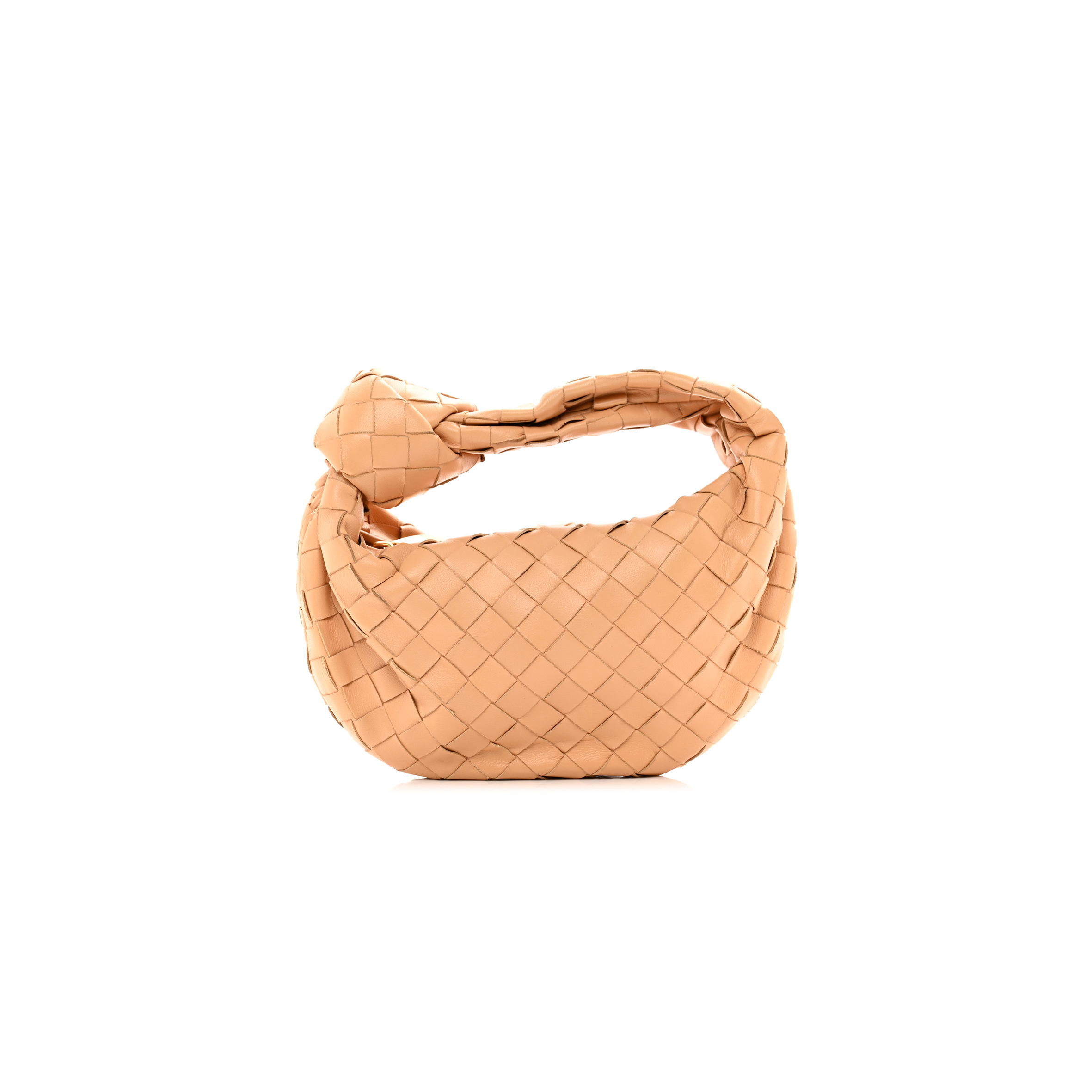 bo*te*ga Ve*ne*ta nappa intrecciato mini jodie almond  (23*13*7cm)
