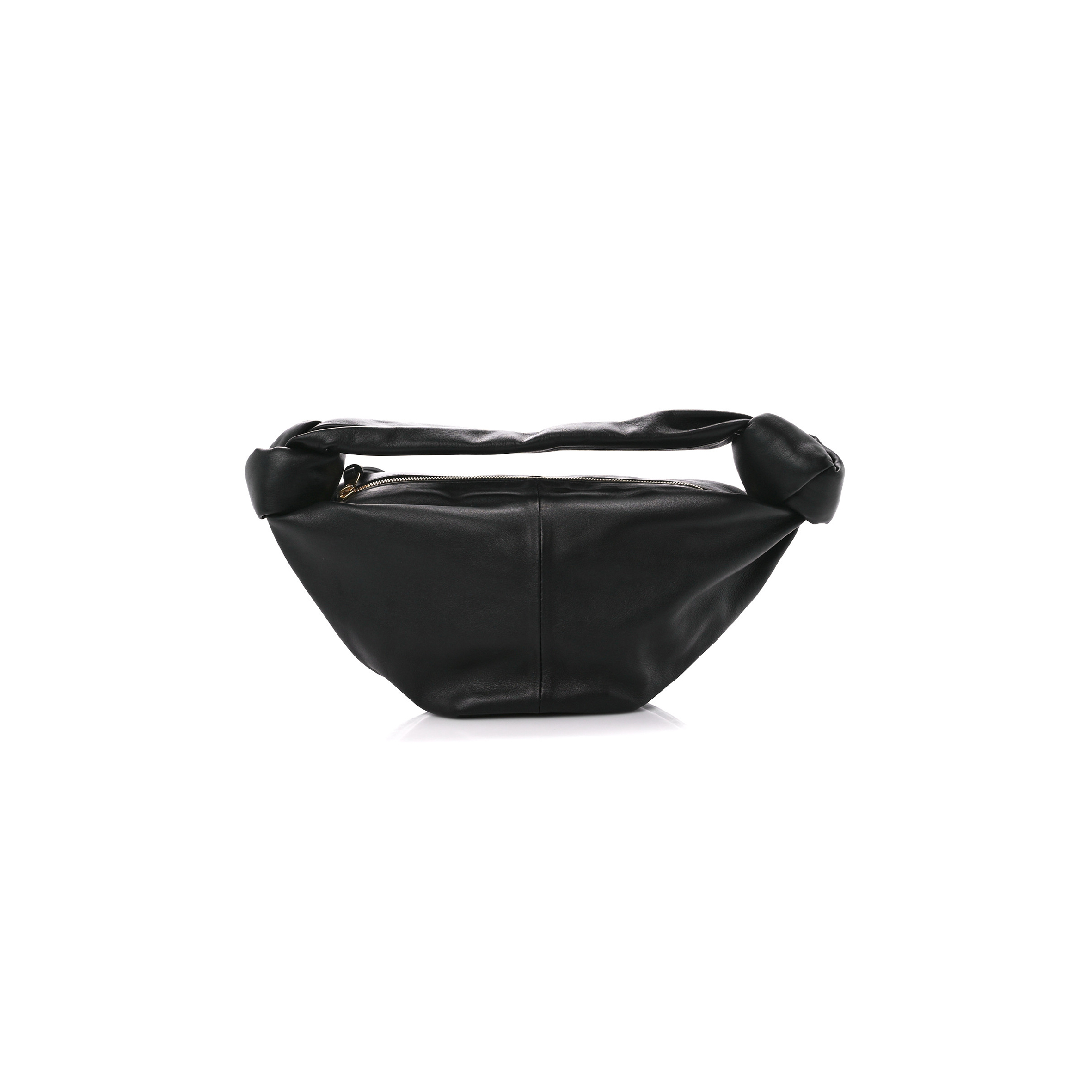 bo*te*ga Ve*ne*ta nappa mini double knot bag black  (25*16*13cm)