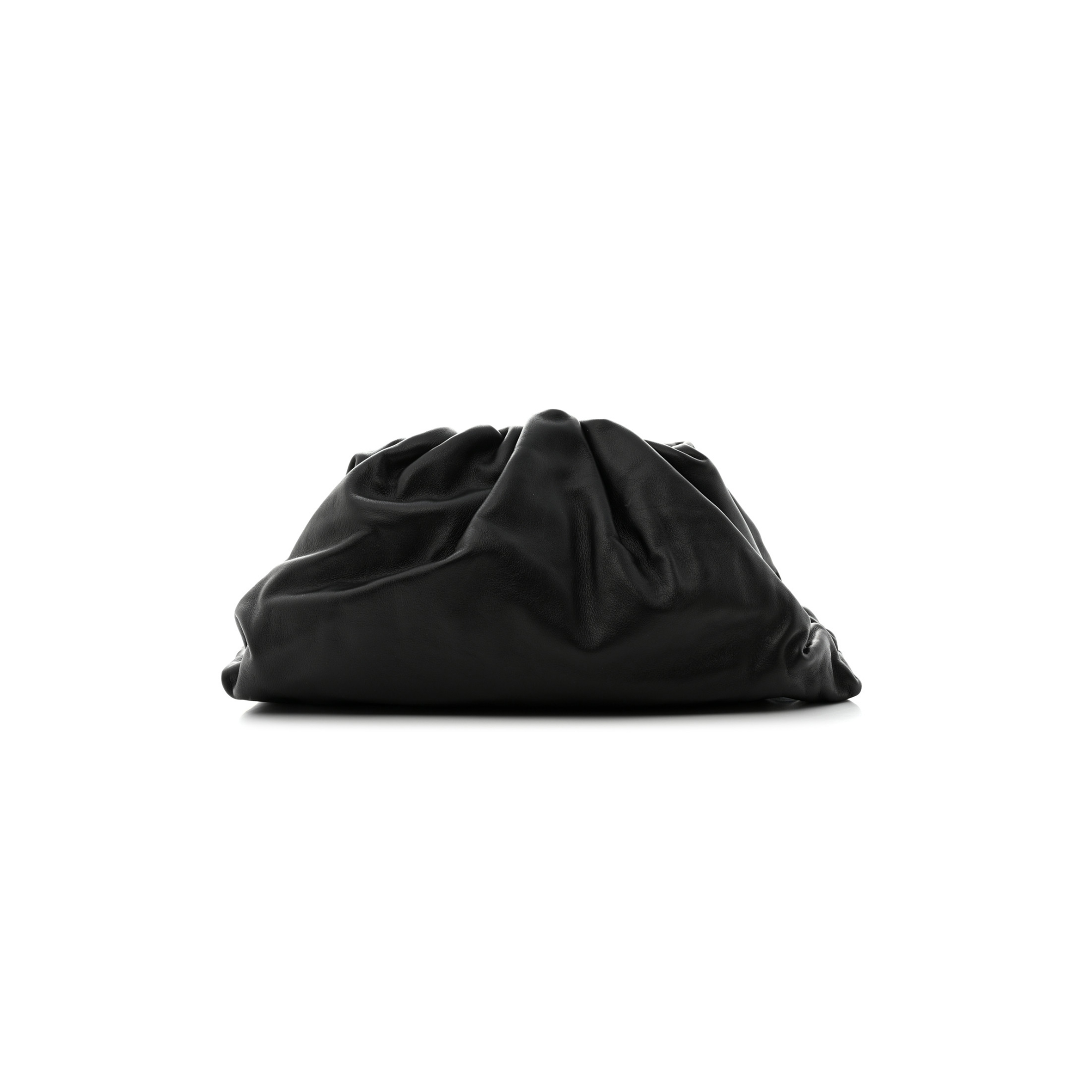 bo*te*ga Ve*ne*ta smooth butter calf the pouch oversized clutch black (37*19*8cm)