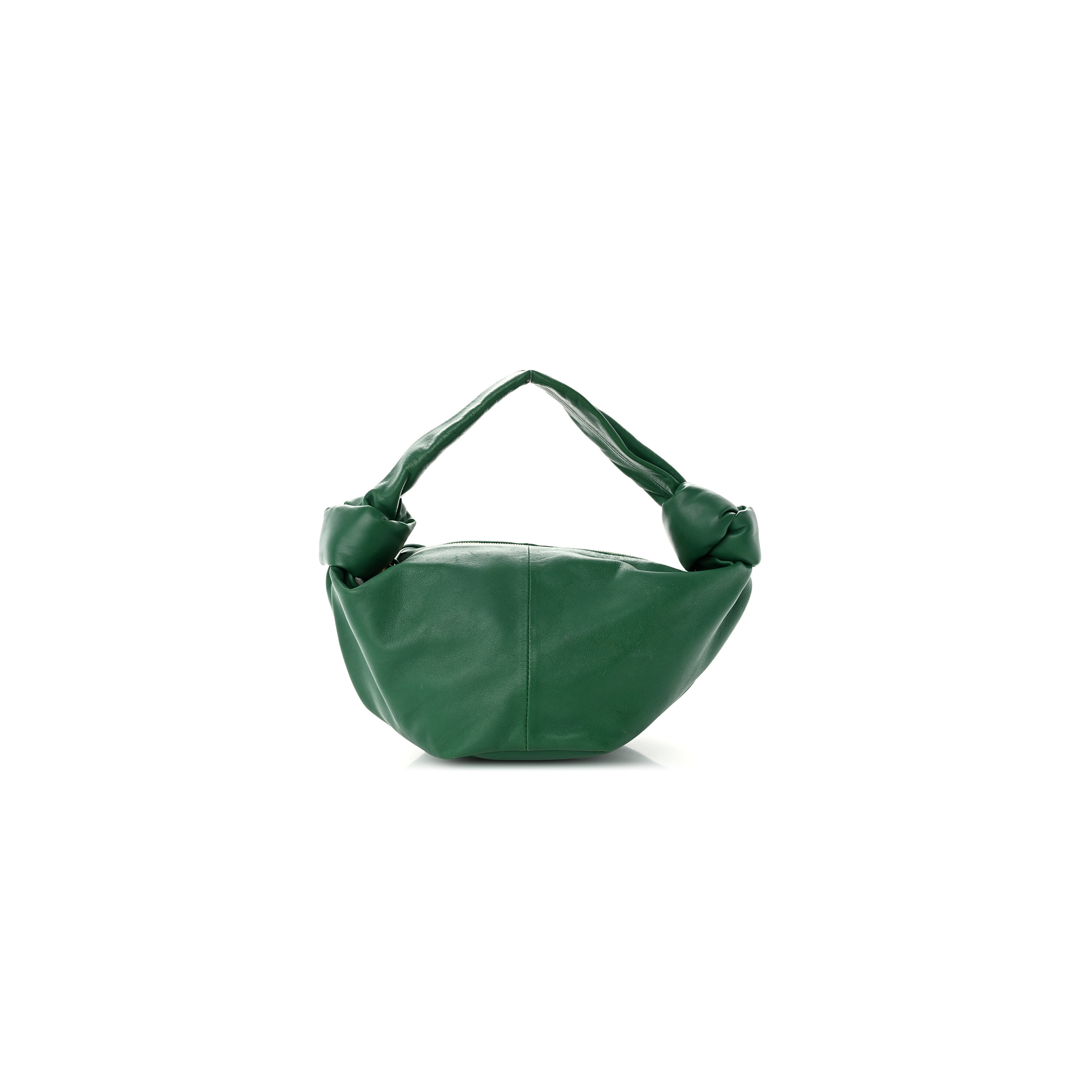 bo*te*ga Ve*ne*ta nappa mini double knot bag racing green  (28*15*14cm)